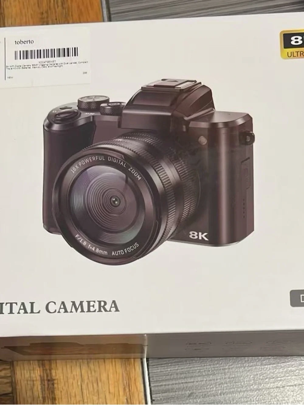 Brand new 8K digital WiFi Camera